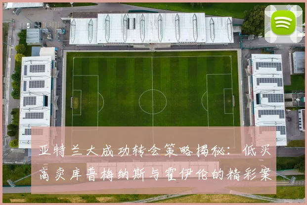 亚特兰大成功转会策略揭秘：低买高卖库普梅纳斯与霍伊伦的精彩案例